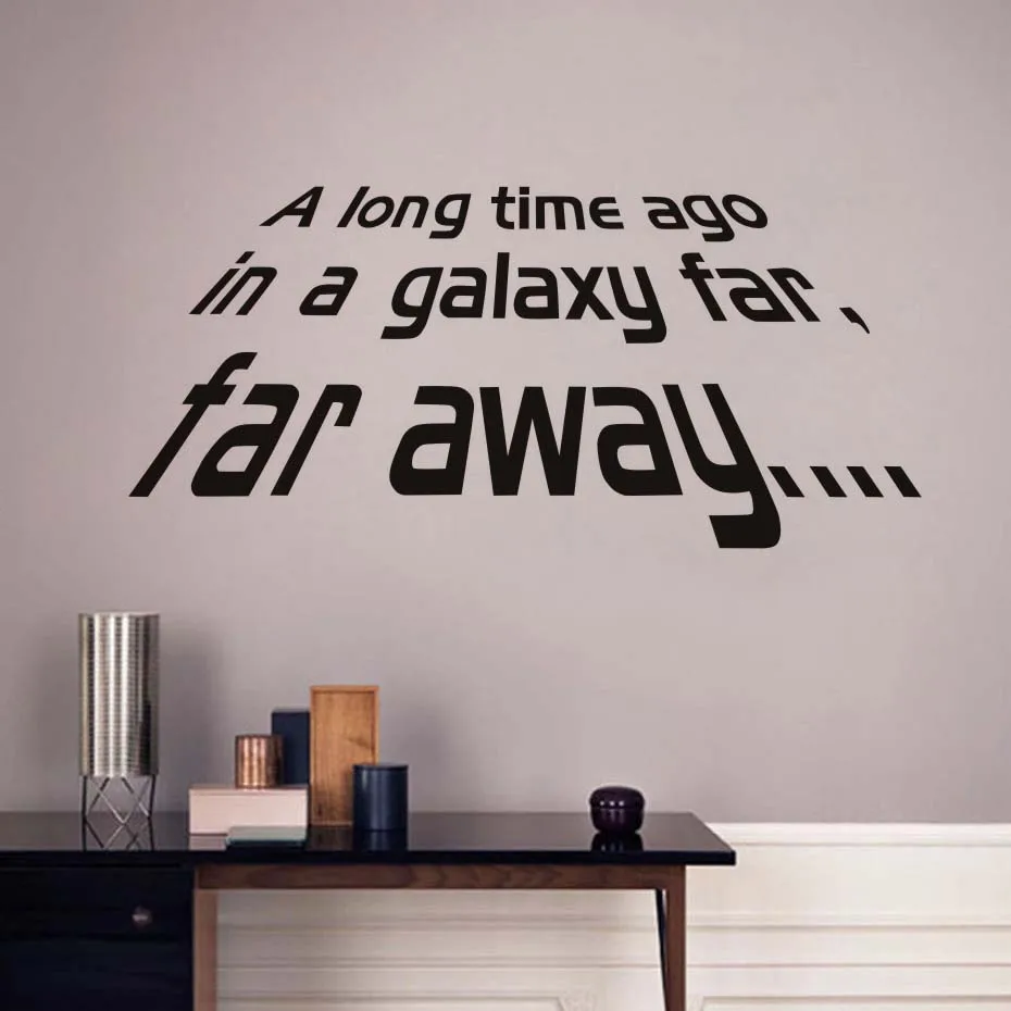 MILLENIUM FALCON STAR WARS vinyl wall art decal movie black poster ... MILLENIUM FALCON STAR WARS vinyl wall art decal movie black poster ...