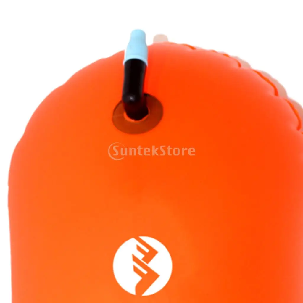 2Pcs Durable PVC Swim Buoy with Waist Strap Swim Buoy-Open Water Swim Buoy With Dry Bag for Swimmers, Triathletes, and Snorkeler