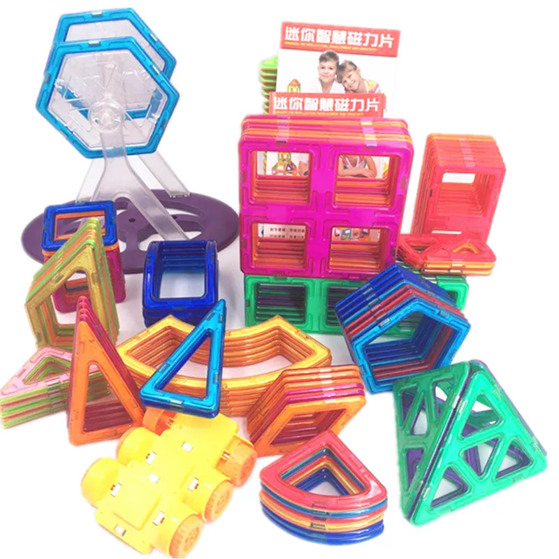 

175PCS Magnetic Building Blocks Educational DIY Mini kits Magnet Designer Constructor Accessory Toys for kids Christmas Gifts
