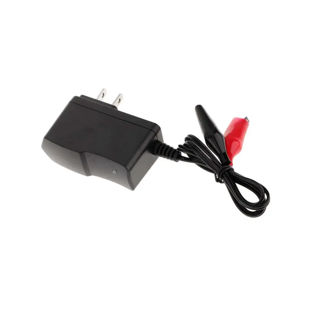 Accumulator Battery Charger 6V 0.5A Clip-type Led Light Battery Charger for cccumulator battery/ Lead acid battery