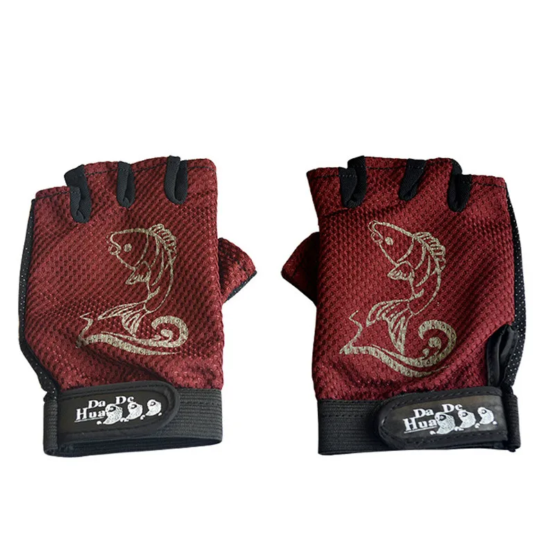 Dew Finger Fishing Gloves Non-slip Wear-resistant Easy Take Hook  High Quality Fishing Supplies Gloves Wear Resistant Gloves