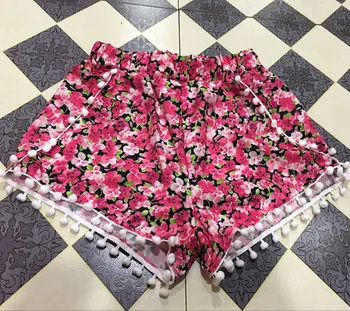 

flower Pure color shorts women pajama short pants sleep pants summer rayon linen black pajamas home pants women sleep bottoms