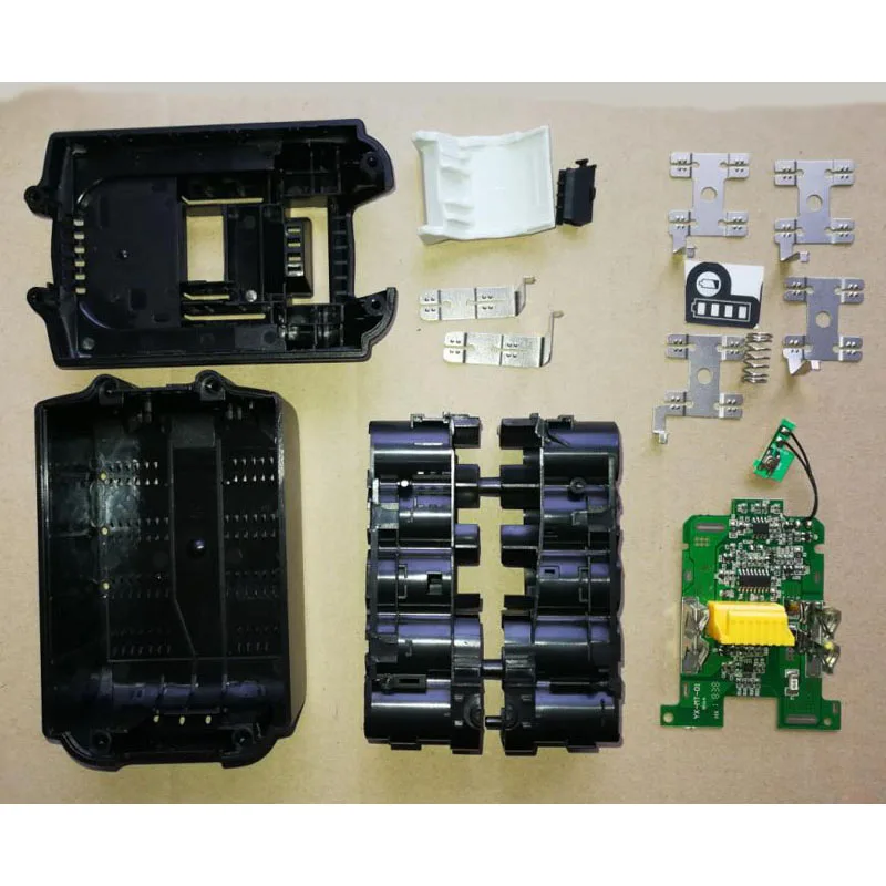 BL1830 пластиковый чехол для батареи PCB Защитная плата для зарядки коробка этикетка для MAKITA 18 в BL1850 3Ah 5Ah светодиодный индикатор литий-ионной батареи