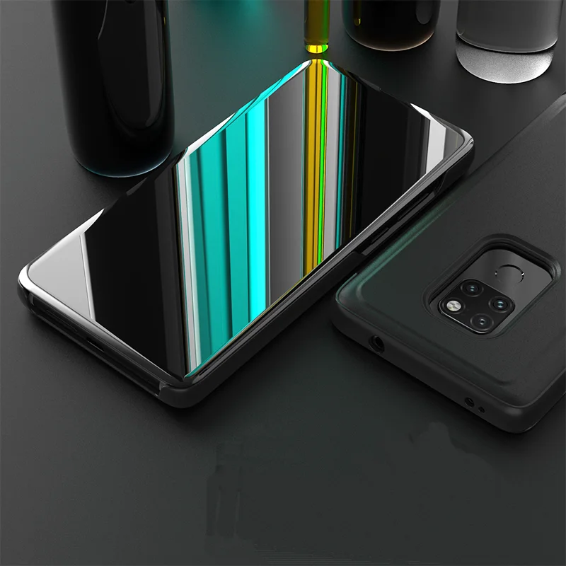 

Luxury Smart Mirror Flip Cover Phone Case for Huawei Mate 8 9 10 20 pro Lite P9 P10 P20 pro Honor 9i lite Play Note 10 V10 V20