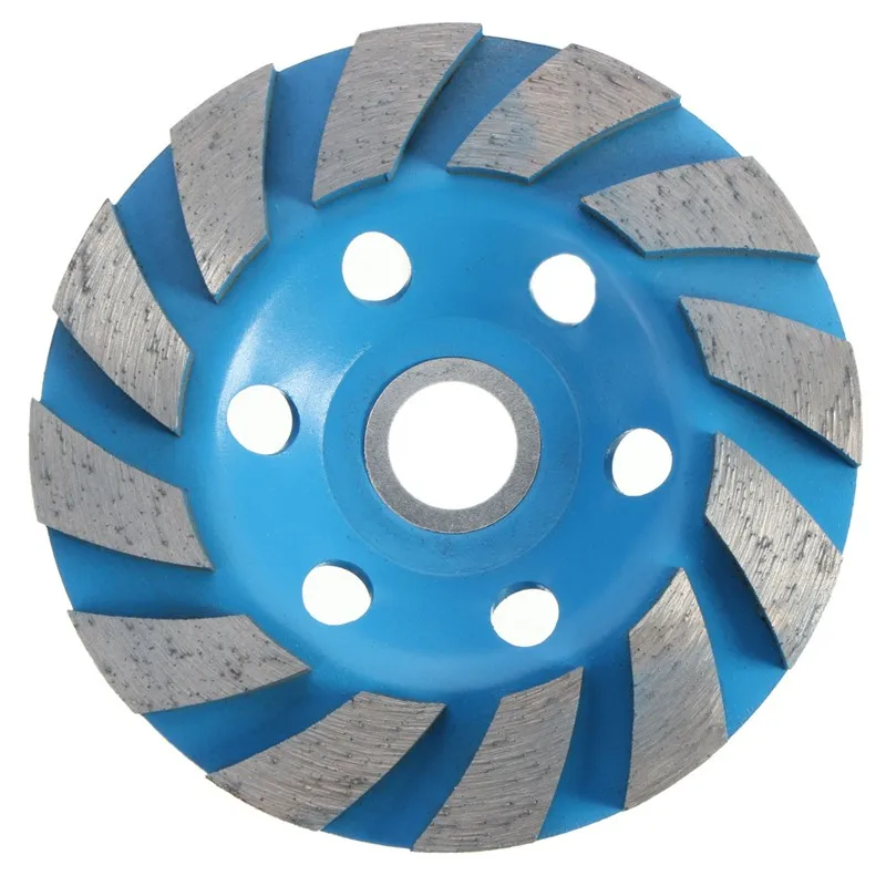 4 Inch 6 Hole Diamond Segment Grinding CUP Wheel Disc Grinder Granite