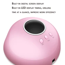 36 Вт двойной световая лампа 12 шт. светодиодный светильник для сушка ногтей; уход УФ светодиодный гель Инструмент для полировки ногтей