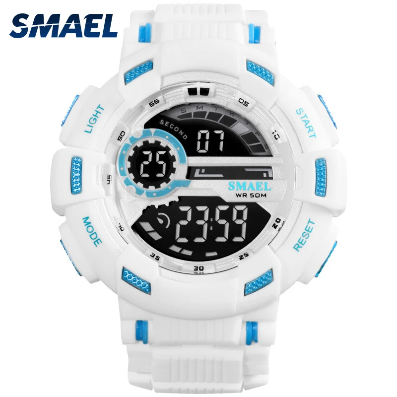 

SMAEL Men's Military Watch Sports Watches Swiming Waterproof Watch Climbing LED Digital Watch Men Wristwatches reloj hombre