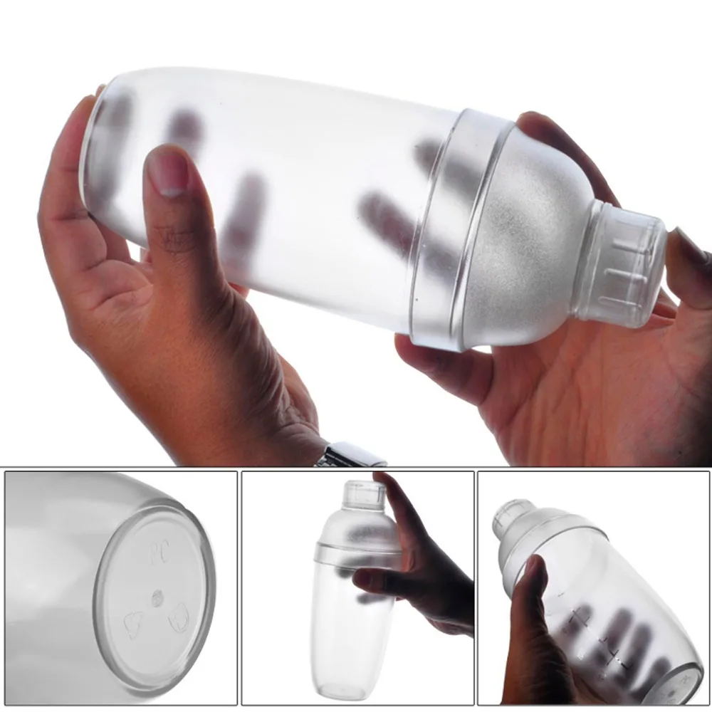 New 530ml Resin Leak proof Martini Mixer For Bar Party Top Grade