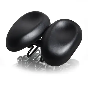

Outdoor Sports Two Seat Adjustable Soft Seat Cushion Comfortable Flexible Ergonomic Bicycle Seat Pad Riding Bicycle Accessories