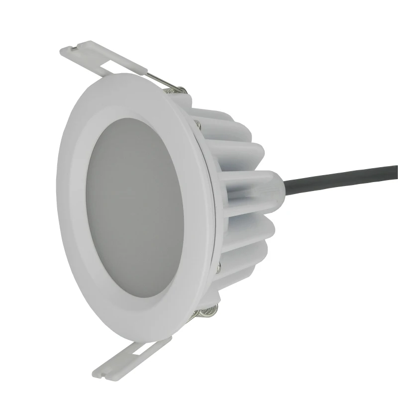 무인 5 w 7w 9w 12w 15w 18w 20w 30w LED 통 AC 110V 220V IP65 방수 욕실 조광 가능한 LED 천장 스포트 라이트, 4 개