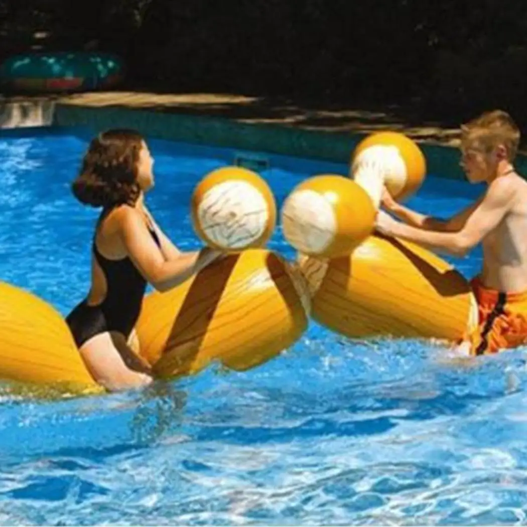 4 шт. надувное кольцо для плавания под дерево, плавающий ряд воды, развлекательная игрушка для игр, спортивное оборудование, вечерние игрушки для бассейна