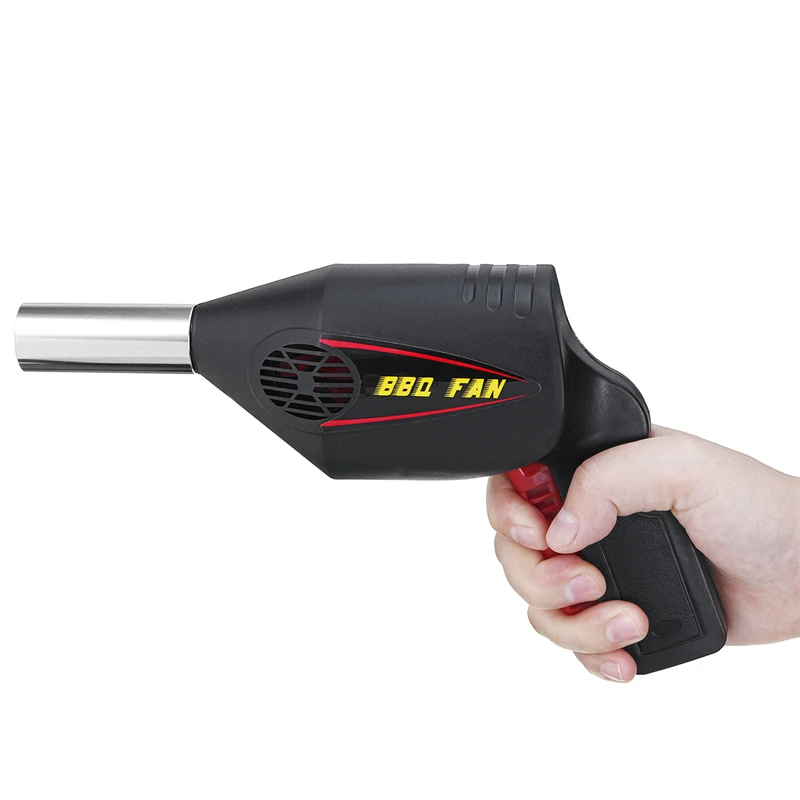 AOHAO Outdoor Camping BBQ Fan Air Blower For Barbecue Picnic Fire