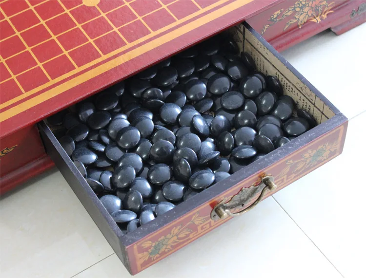 Набор шахматных фигур Go Game набор в стиле ретро антикварные шахматы Weiqi для