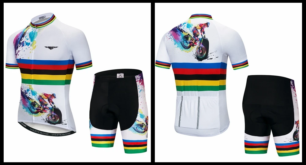 Weimostar, набор Джерси для велоспорта, мужская одежда с коротким рукавом для горного велосипеда, Ropa Ciclismo, командная одежда для горных велосипедов, Майо для велоспорта