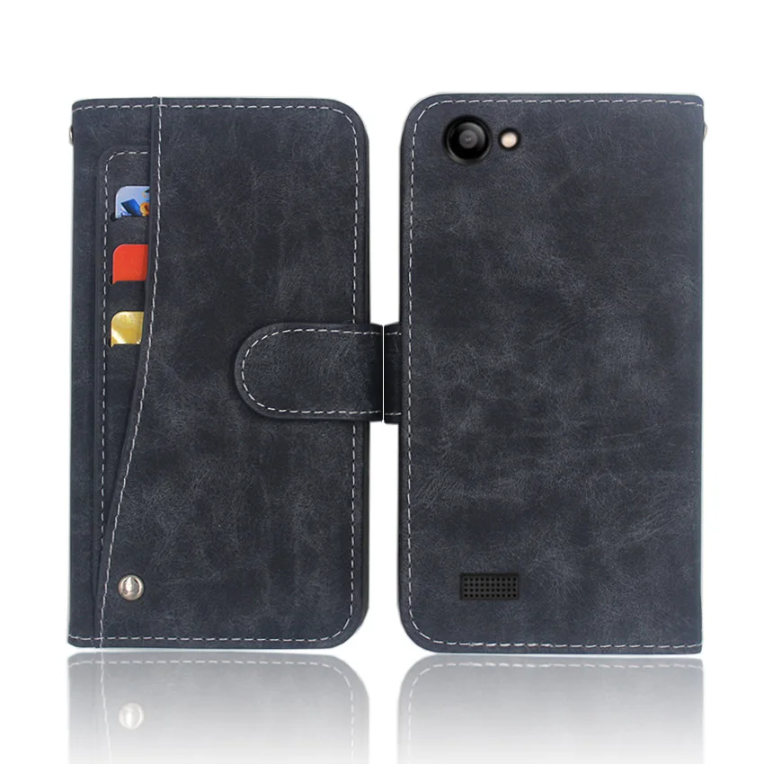 

Hot! Fly FS459 Nimbus 16 Case High quality flip leather phone bag cover case for Fly FS459 Nimbus 16 with Front slide card slot