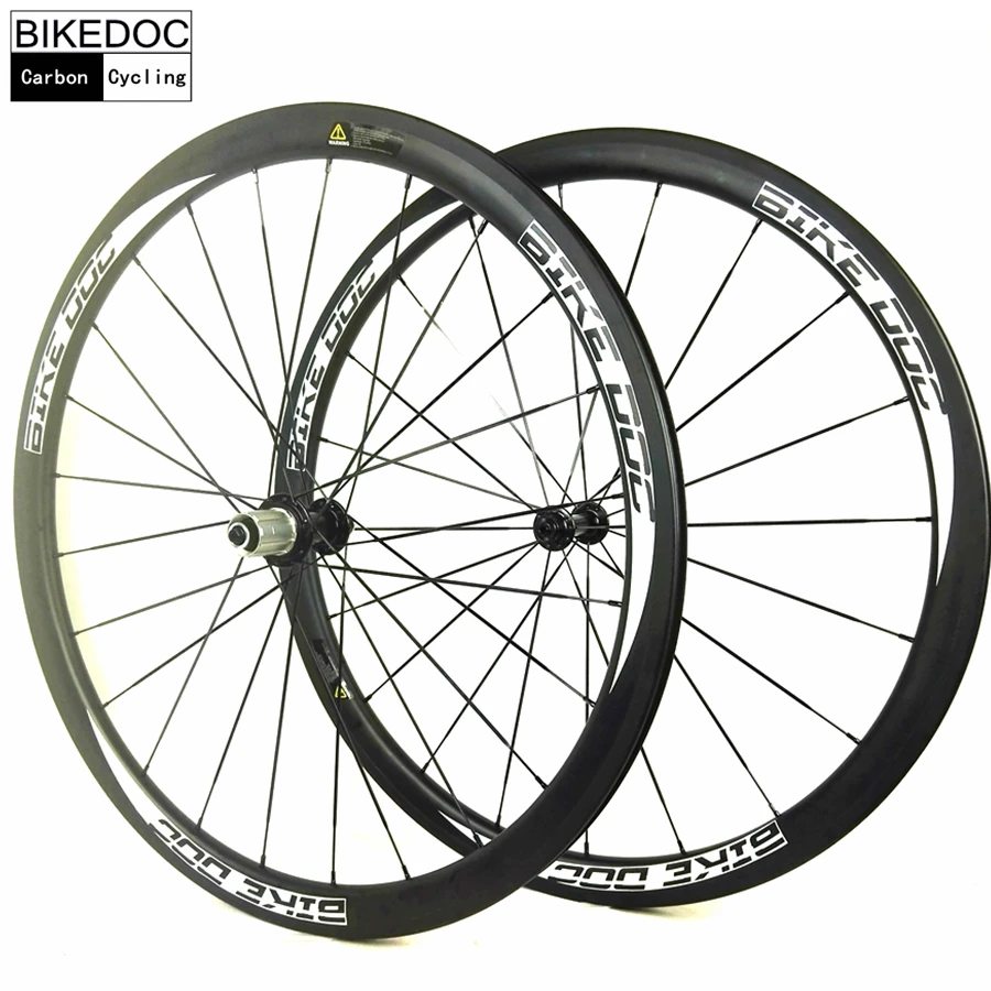 Карбоновые колеса BIKEDOC25MM ширина 700c для велосипеда легкие дорожные гоночного 38 мм