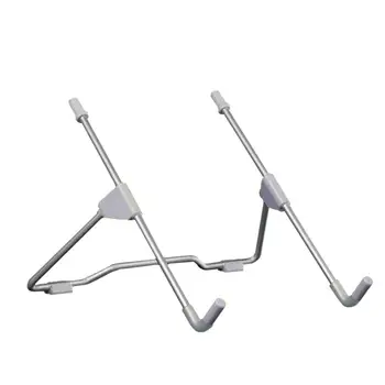 

Universal Tablet Notebook Holder Folding Portable Laptop Stand Viewing Angle/Height Adjustable Support for 8-10'' Tablet Laptop