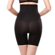 Сексуальное белье для подъема ягодиц для женщин, Корректирующее белье для похудения, Утягивающие трусики с высокой талией, тренировочный корсет для коррекции фигуры