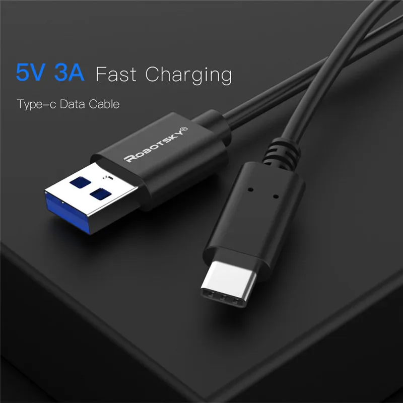 

USB C Cable 3A Fast Type C 3.1 Charging Data Cable for Samsung Galaxy S8 S9 Note 8 9 Huawei Mate 10 Pro P10 P20