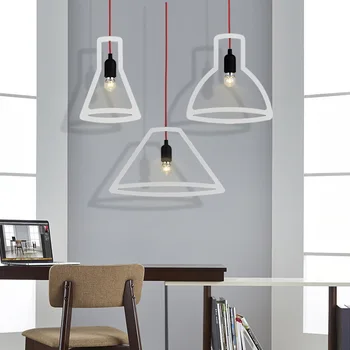

Cafe light restaurant lamp with three head pendant light art study hall bar simple wooden bedroom bedside pendant lamp ya7292