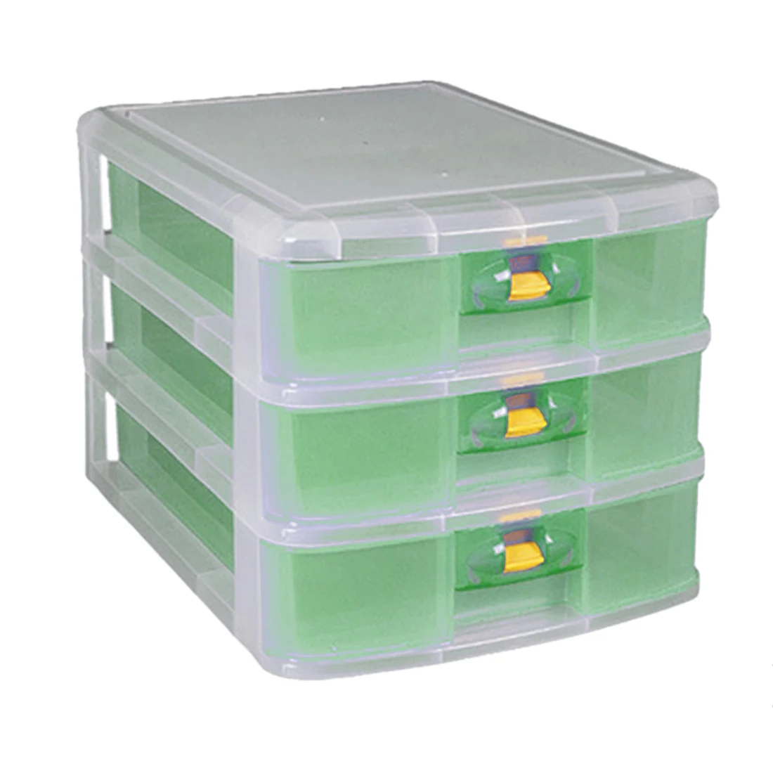 HIPSTEEN ящик типа A4 бумажный шкаф для файлов многоцелевой шкаф отделочный ящик для хранения офисных предметов-прозрачный - Цвет: Зеленый