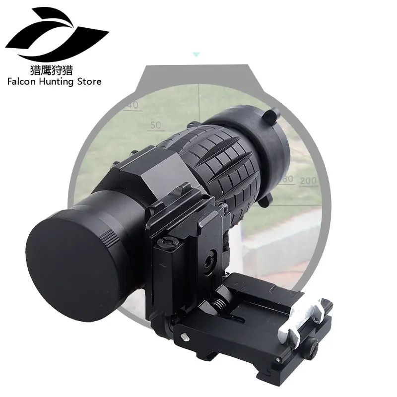 

Tactical telescope sight QD 3X Magnifier Air rifle Scope Fip Riflescope With Quick Release Mount For Ak rifle scope weapon