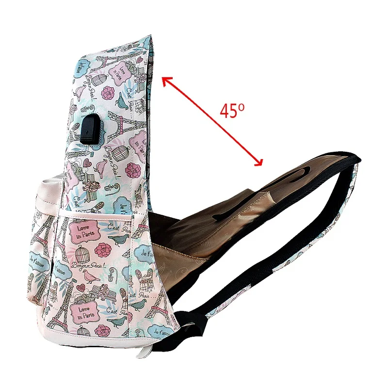 mochila cremallera oculta