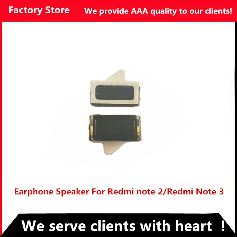 

Q&Y QYJOY 2PCS/Lot AAA Quality Earphone Call Speaker For Redmi Note 2 and Sutiable For Redmi Note 3