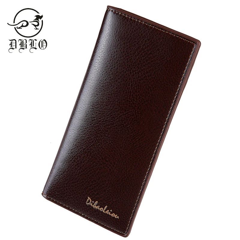  Casual PU Leather Wallet Men Card Holder Men Purse Brand Long Men Wallets Business Design Soft Male Purse New Men Clutch Handbag 