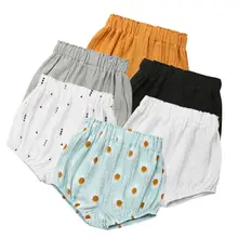 Новинка года; шорты для маленьких мальчиков и девочек; Детские шорты-шаровары; трусики-шаровары