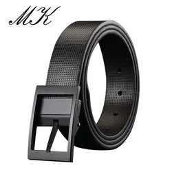 MaiKun Business Split Leather Men Belts Luxury Belts for Men Casual Pin Buckle Male Belts for Jeans