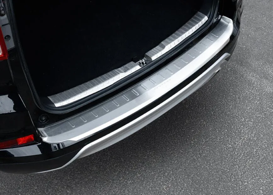 

JINGHANG CAR Inner Stainless Steel Rear Bumper Protector Sill Trunk Tread Plate Trim For Honda CR-V 2012 2013 2014 2015 2016