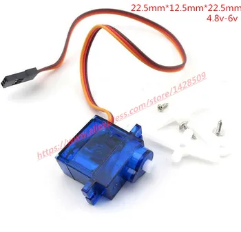 

1 set Micro servo motor 4.8V-6V for Robot RC Helicopter Airplane Controls for Arduino