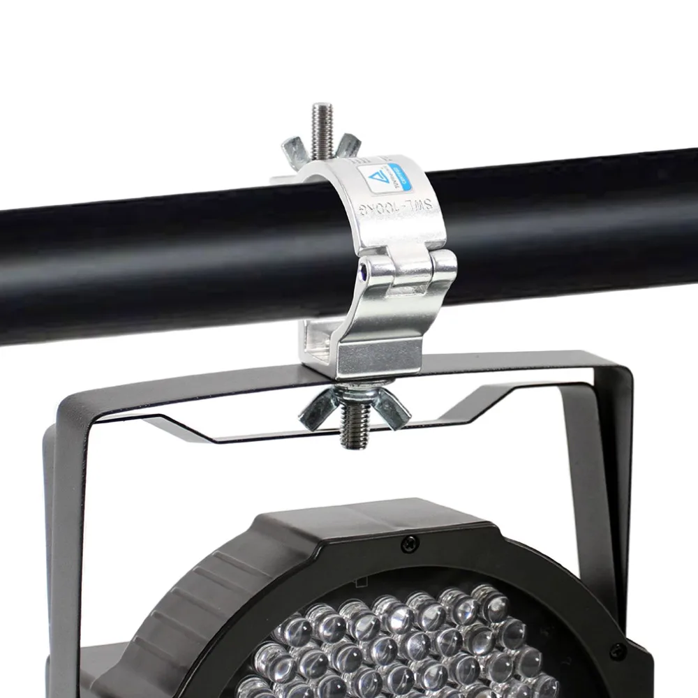 Металлический подвесной светильник с круглым зажимом, кронштейн для крючка, стальной театральный светильник, комплект 48-51 мм, Прямая поставка