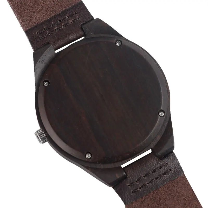 YISUYA Mens Wooden Wrist Watch Novel Bamboo Wood Creative Watches Black Genuine Leather Band Strap Quartz Males Watch relogio (7)