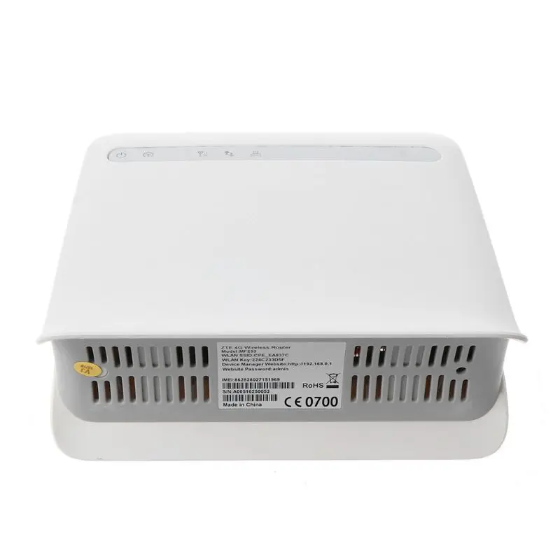  EU Plug Unlocked for ZTE MF253 4G Wireless FDD LTE Cat4 150Mbps 4G WiFi Router WiFi Hotspot with RJ