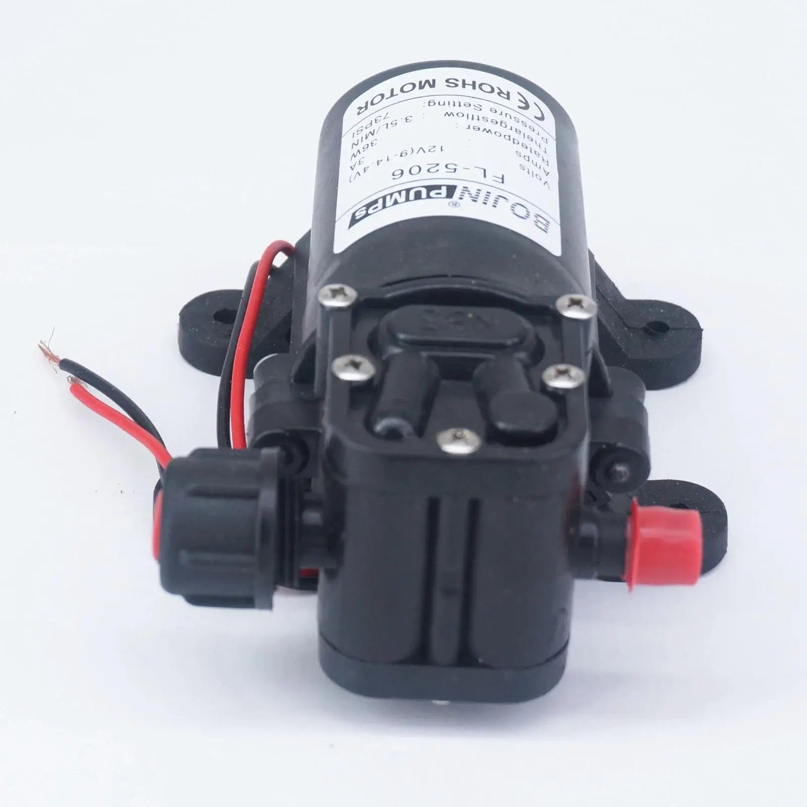 12V DC Electric Mini Diaphragm pump self-priming booster pumnp for garden cooling car washer 3A 36W 210L/H  T26