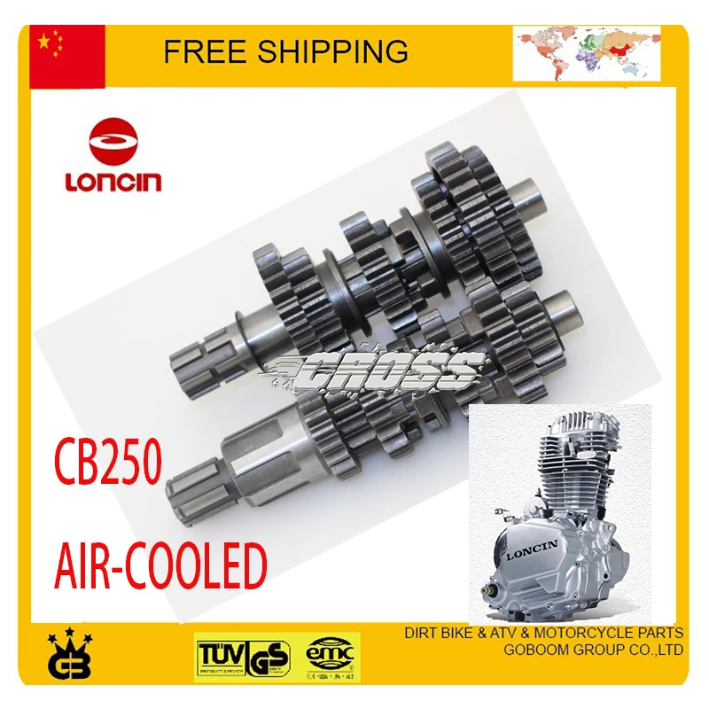 Clutch Assembly for Loncin CB250 CB 250cc Air-cooled Water-cooled ATV Dirt Bike