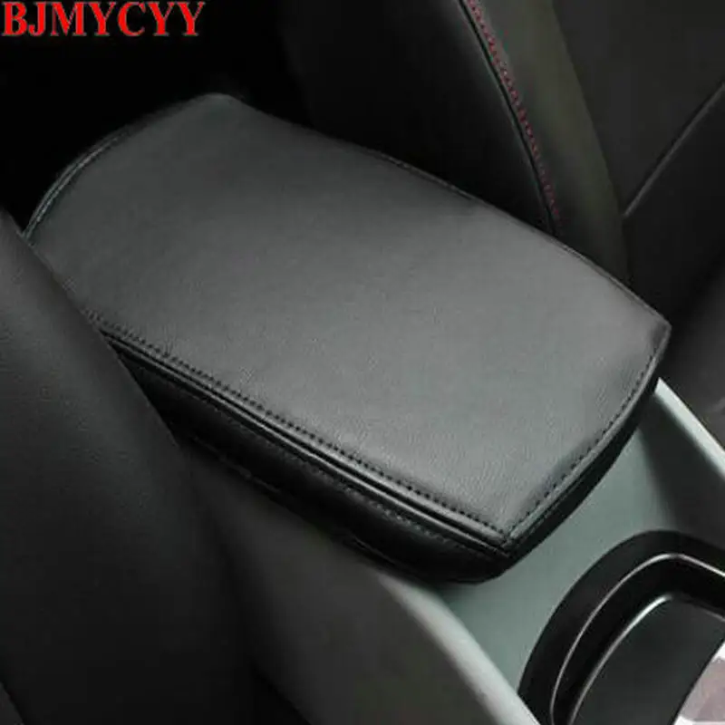

BJMYCYY Car-styling Interior trim for automobile armrest case decorative sleeve Accessories for Chevrolet Malibu 2017 2018