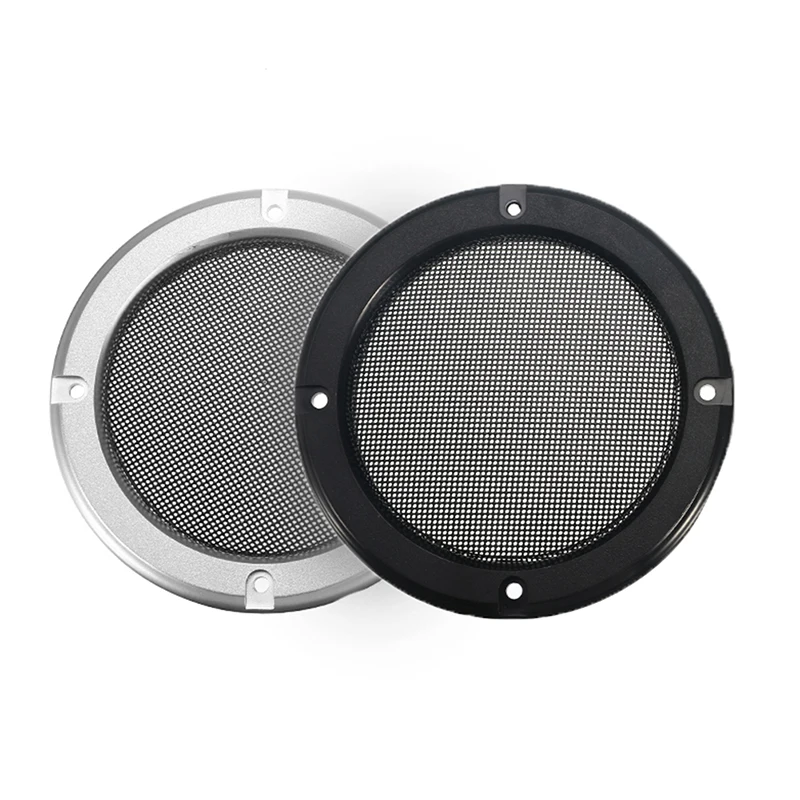 

1 Pair Multi-choices Round Speaker Protective Mesh Net Cover Speaker Grille 4/ 5/ 6.5/ 8/ 10 inch Speaker Cover
