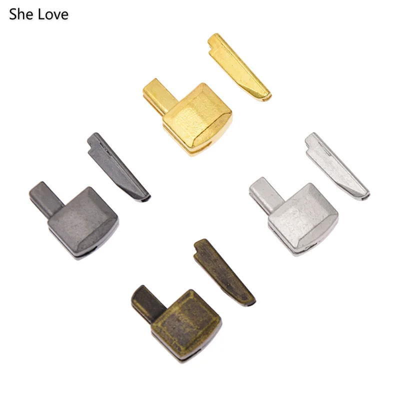 

She Love 10 Sets 8# Metal Repair Zipper Stopper DIY Sewing Zipper Accessories for Clothes