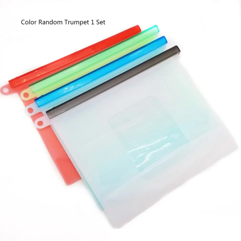 

Portable Size Reusable Seal Silicone Food Fresh Bag Vacuum Sealer Fruit Meat Milk Storage Bags Kitchen Accessories