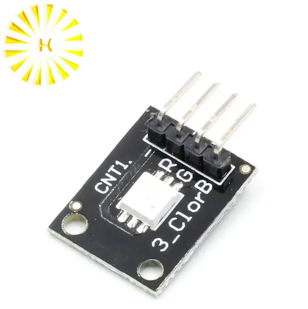 

KY-009 5050 Pwm RGB SMD LED Module 3 Color Light MCU Raspberry Connector