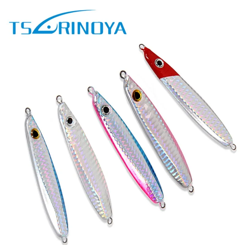 TSURINOYA Metal Lead Jigging Spool 80g/100g/150g without Hooks Fishing