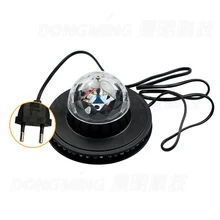 2015 NEW Product 5pcs/lot Mini Rotating RGB Light 48 LEDs Sunflower christmas laser projector LED Stage Light