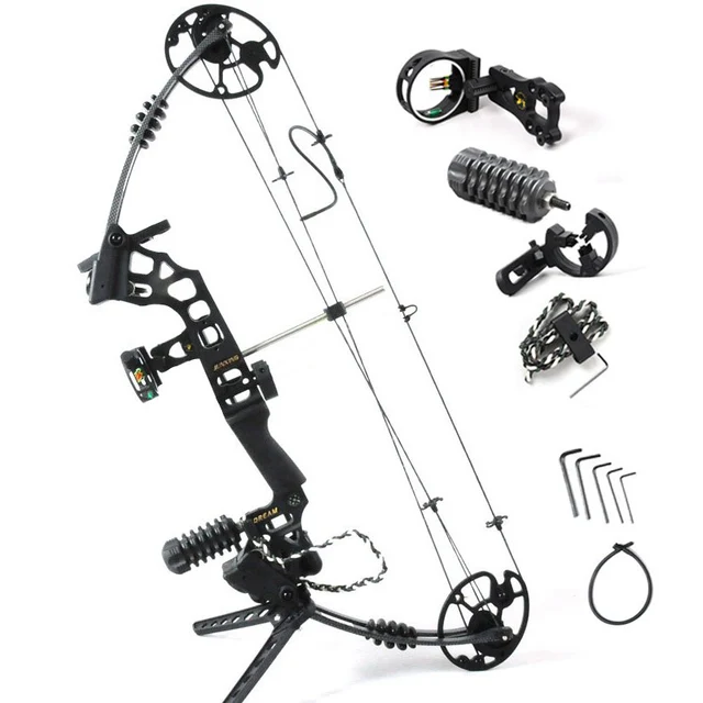 US $255.55 Junxing M120 Dream hunting Compound Aluminum Alloy With Draw Weight Color human