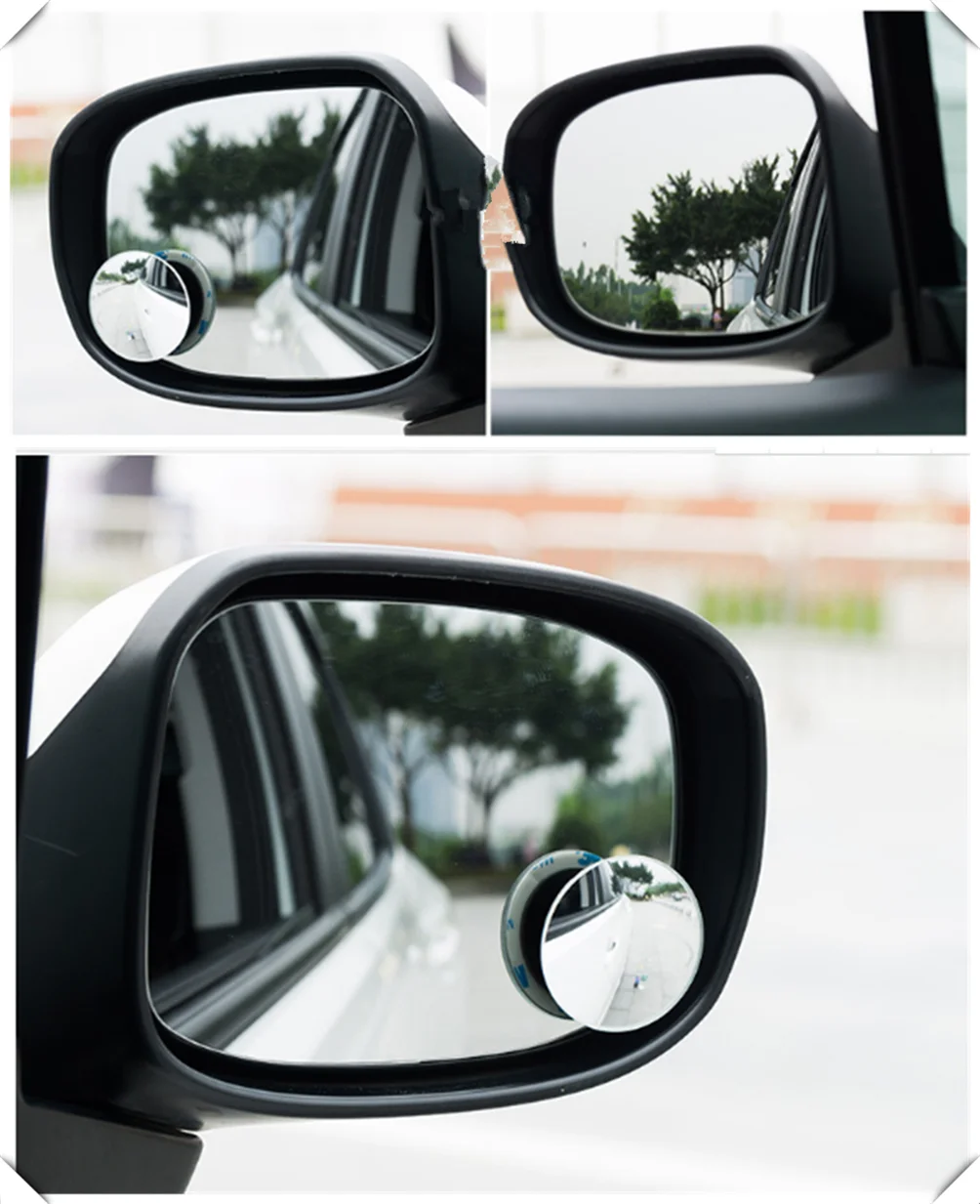 Car shape reversing auxiliary blind spot convex small mirror rear view for Ford SVT Reflex Freestar F150 Crown BF 4-Trac