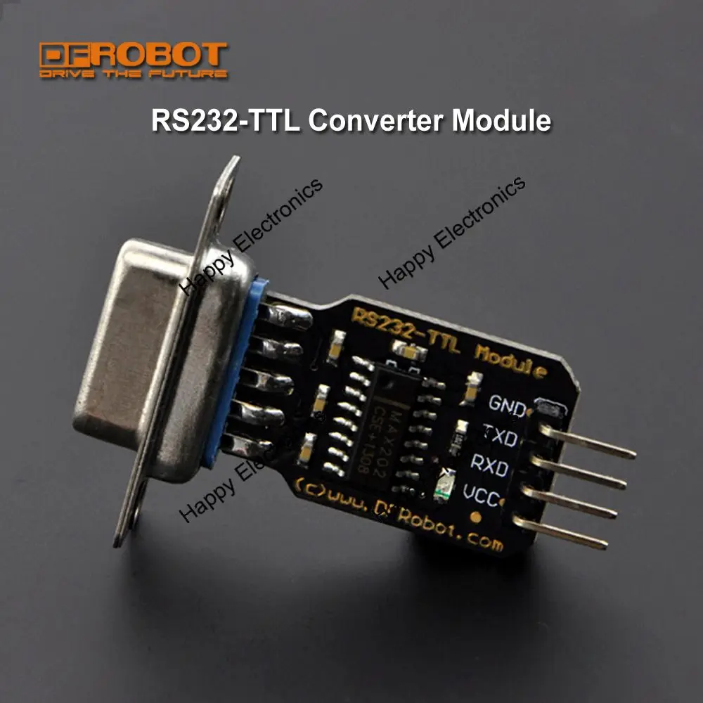 DFRobot DB-9 RS232 - TTL Модуль преобразователя/плата 5 в со светодиодом для