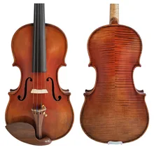 Копировать Stradivarius 1716 FPVN04 масла Лаки скрипка+ углеродного волокна лук пены случае ручной работы