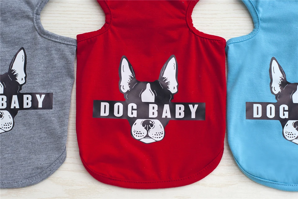 Dog Clothes Summer Clothing for Dogs Chihuahua Pet Clothes Cat S M L XL XXL Dogs Pets Clothing Animal Print 4 colors (2)